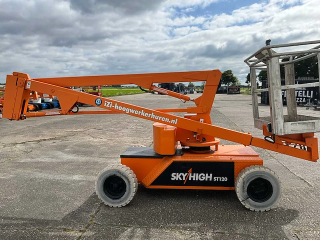 2001 skyhigh st 120 e kniktelescoop hoogwerker - afbeelding 17 van  20
