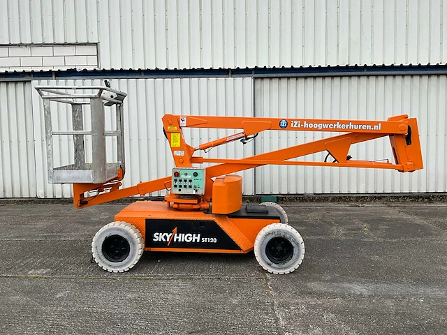 2001 skyhigh st 120 kniktelescoop hoogwerker - afbeelding 12 van  20