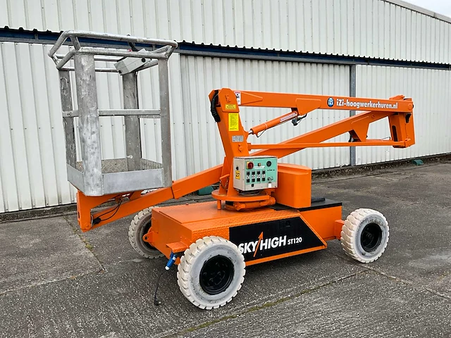 2001 skyhigh st 120 kniktelescoop hoogwerker - afbeelding 14 van  20