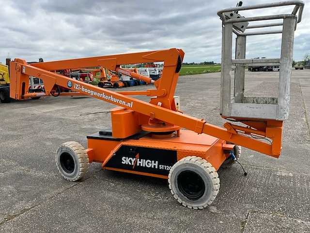 2001 skyhigh st 120 kniktelescoop hoogwerker - afbeelding 16 van  20