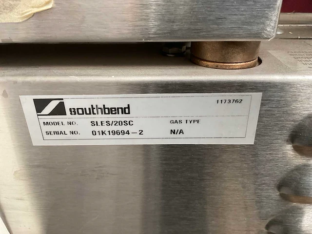 2001 southbend sles/20sc oven - afbeelding 2 van  13
