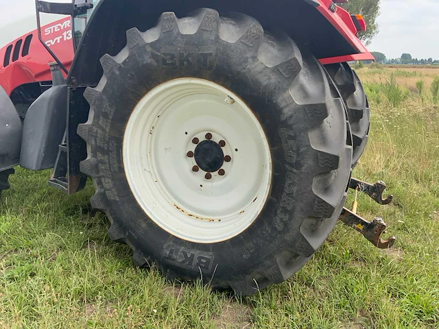 2001 steyr cvt130 vierwielaangedreven landbouwtractor - afbeelding 2 van  36