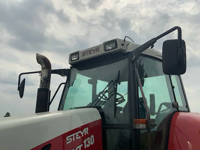 2001 steyr cvt130 vierwielaangedreven landbouwtractor - afbeelding 7 van  36