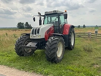 2001 steyr cvt130 vierwielaangedreven landbouwtractor - afbeelding 1 van  36
