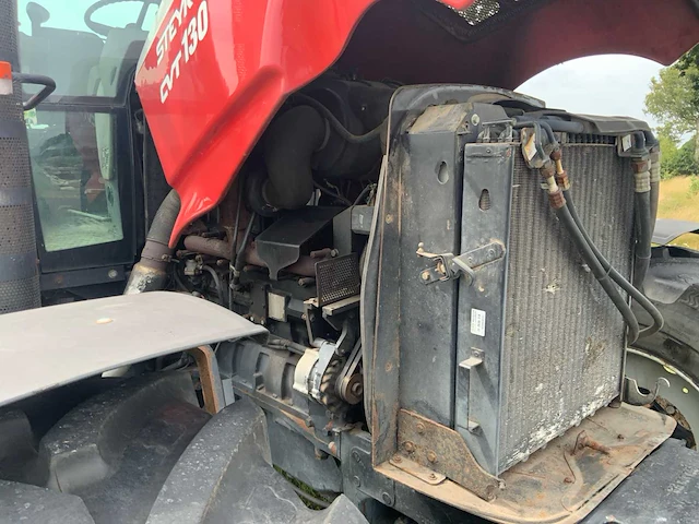 2001 steyr cvt130 vierwielaangedreven landbouwtractor - afbeelding 29 van  36