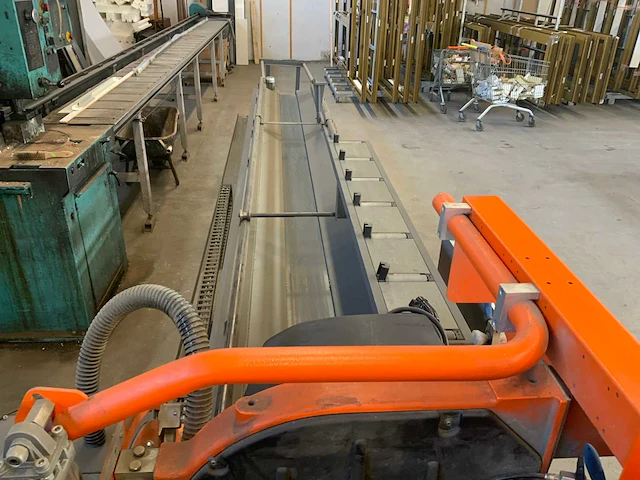 2001 tekna tk145/12 dubbelkopzaagmachine - afbeelding 25 van  56
