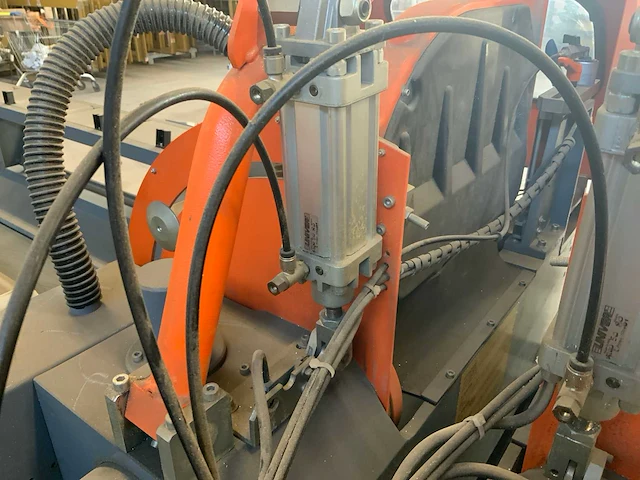 2001 tekna tk145/12 dubbelkopzaagmachine - afbeelding 14 van  56