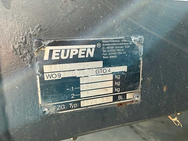2001 teupen apollo 26 vh 200 ladderlift - afbeelding 8 van  16