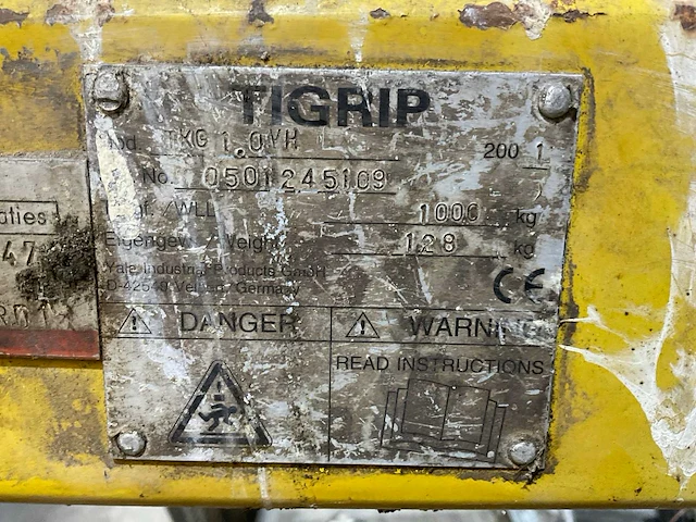 2001 tigrip txg1.0 pallethaak - afbeelding 4 van  4
