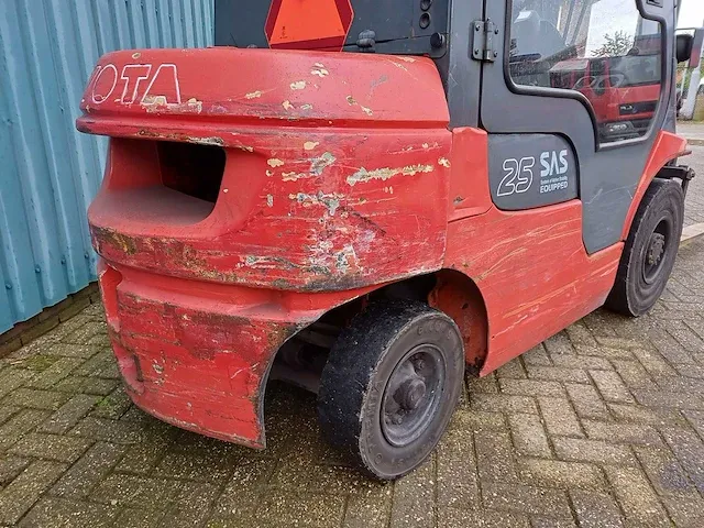 2001 toyota 02-7fdf25 vorkheftruck - afbeelding 10 van  25
