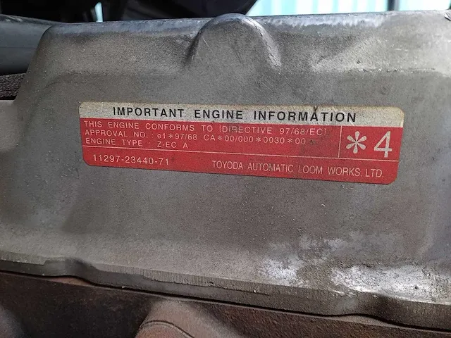 2001 toyota 02-7fdf25 vorkheftruck - afbeelding 18 van  25