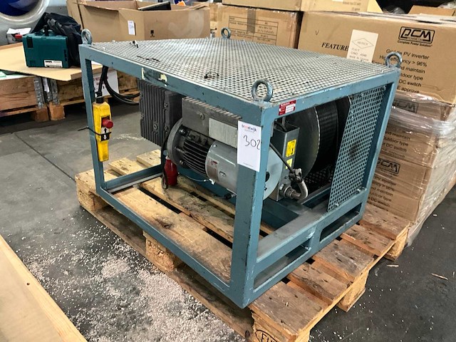 2001 tractel t 1000 d elektrische lier / takel - afbeelding 1 van  7