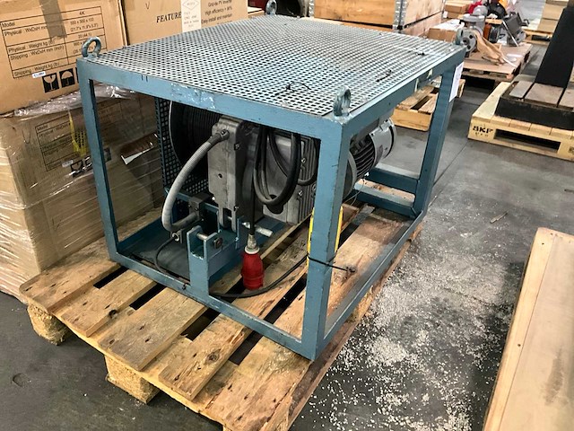 2001 tractel t 1000 d elektrische lier / takel - afbeelding 2 van  7