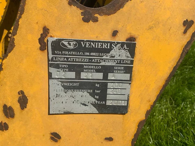 2001 venieri vf9013 shovel - afbeelding 13 van  34