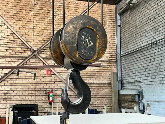 2001 verlinde enkelligger bovenloophalkraan 5t - afbeelding 4 van  16