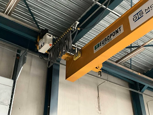 2001 verlinde enkelligger onderhang halkraan 5t - afbeelding 12 van  16