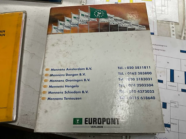 2001 verlinde mennens enkelligger onderhang halkraan 3,2t - afbeelding 4 van  12