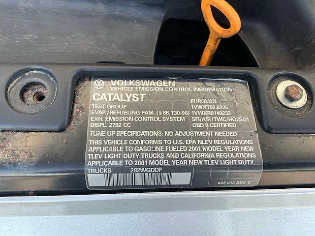 2001 volkswagen caravelle v6 camper - afbeelding 16 van  58