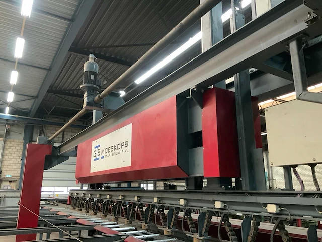 2001 voortman v550a cnc pons-/knipstraat - afbeelding 18 van  39