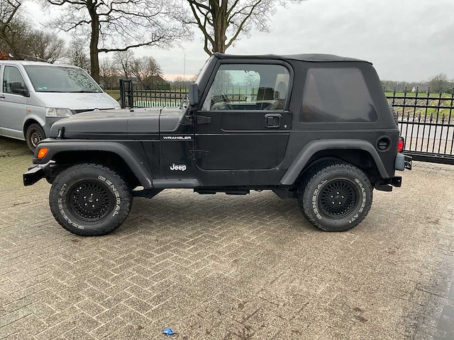 2001 wrangler jeep “4wd” cabrio - afbeelding 12 van  28