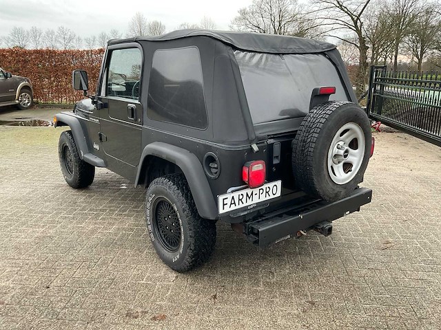 2001 wrangler jeep “4wd” cabrio - afbeelding 23 van  28