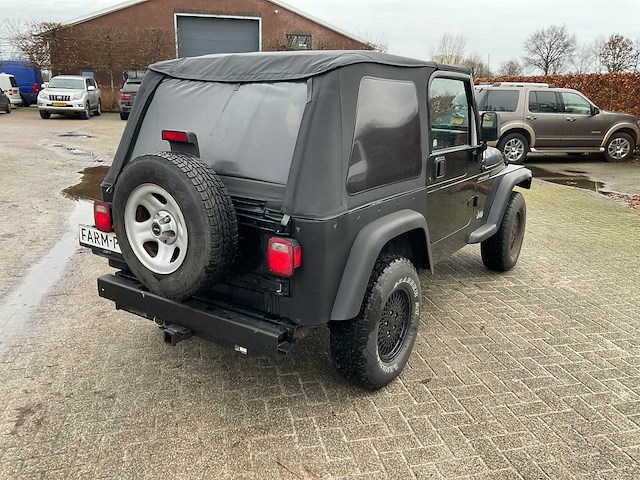 2001 wrangler jeep “4wd” cabrio - afbeelding 24 van  28
