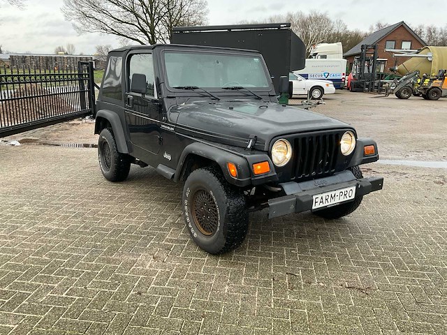 2001 wrangler jeep “4wd” cabrio - afbeelding 26 van  28