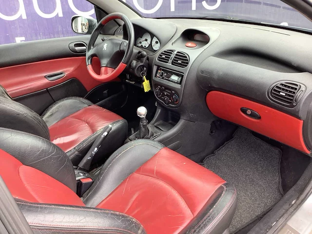 2002 - peugeot - 206 cc - 2.0-16v - personenauto - afbeelding 7 van  11