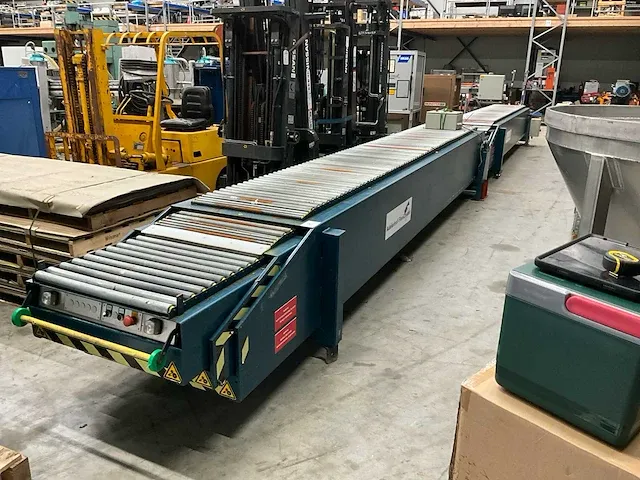2002 adelerhof flexiloader telescoop rollenbaan - afbeelding 1 van  9