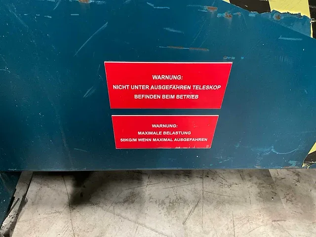 2002 adelerhof flexiloader telescoop rollenbaan - afbeelding 8 van  9