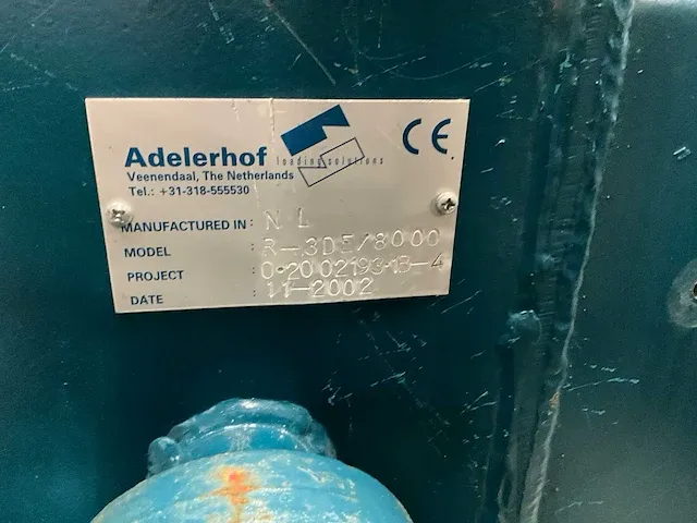 2002 adelerhof flexiloader telescoop rollenbaan - afbeelding 9 van  9