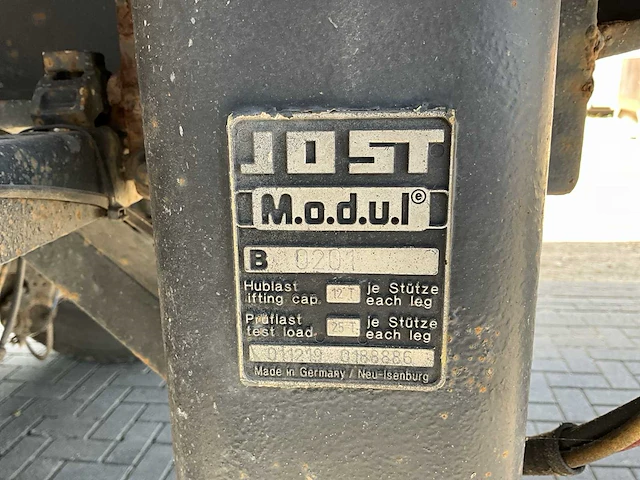 2002 a.j.k. op 16-28/22.5 har-dox 28m³ asfalt kipper - afbeelding 49 van  49