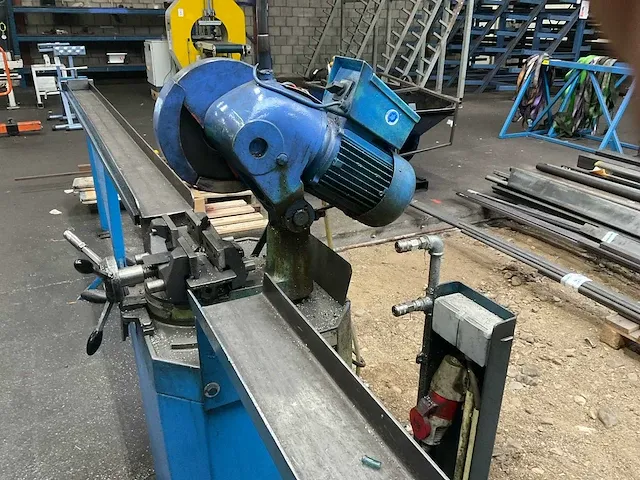 2002 bewo cpo 250 lt afkortcirkelzaagmachine - afbeelding 3 van  8