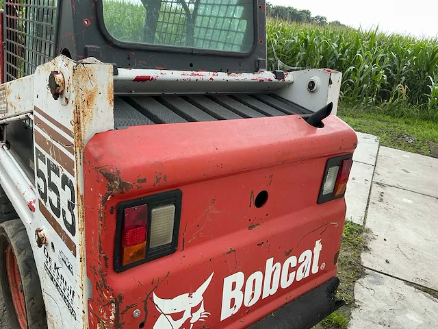 2002 bobcat 553 skid steer loader - afbeelding 6 van  33