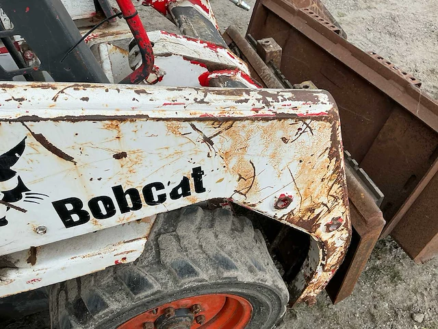 2002 bobcat 553 skid steer loader - afbeelding 10 van  33
