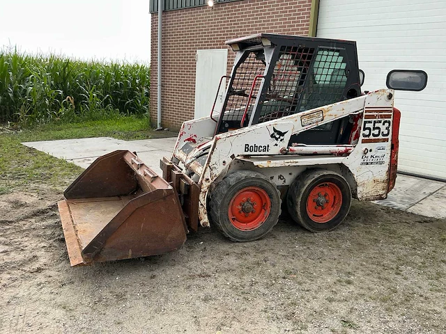 2002 bobcat 553 skid steer loader - afbeelding 1 van  33