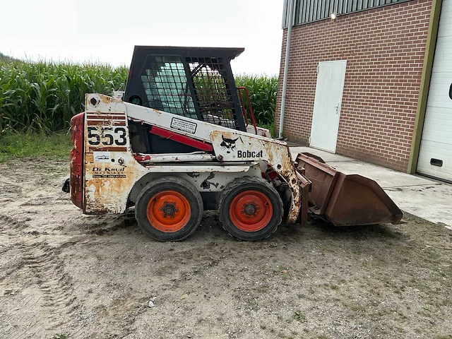 2002 bobcat 553 skid steer loader - afbeelding 20 van  33