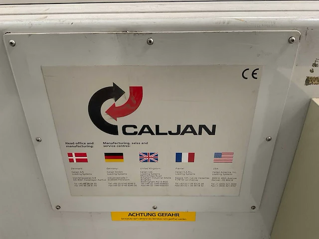 2002 caljan telescopische transportband - afbeelding 3 van  12