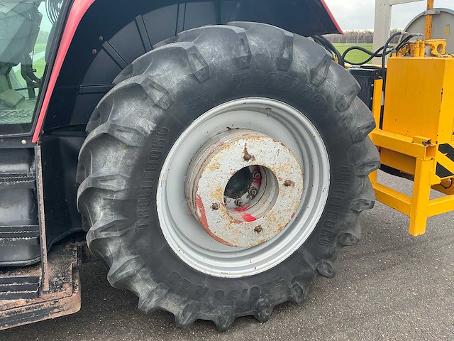 2002 case ih cs110 vierwielaangedreven landbouwtractor met herder mbk503ls maaiarm - afbeelding 5 van  68