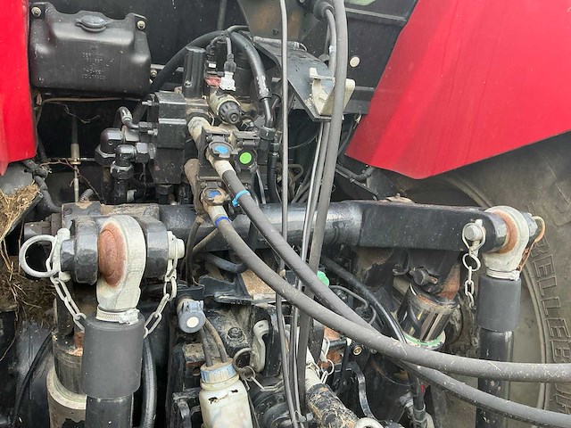 2002 case ih cs110 vierwielaangedreven landbouwtractor met herder mbk503ls maaiarm - afbeelding 8 van  68