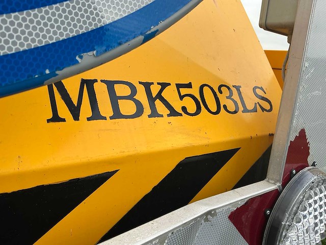 2002 case ih cs110 vierwielaangedreven landbouwtractor met herder mbk503ls maaiarm - afbeelding 13 van  68