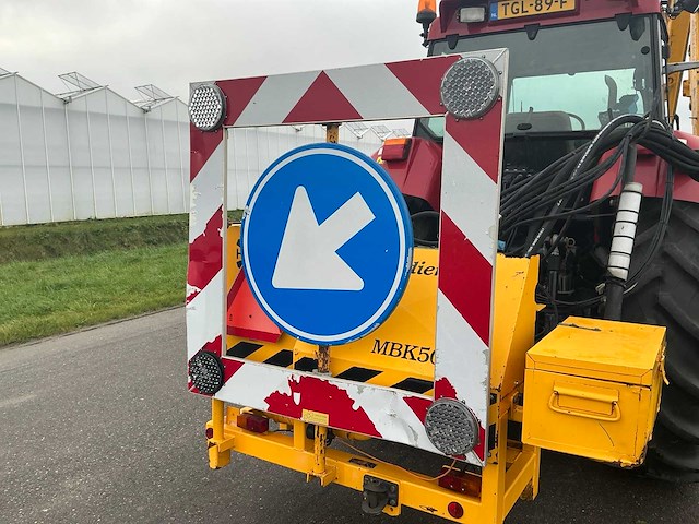 2002 case ih cs110 vierwielaangedreven landbouwtractor met herder mbk503ls maaiarm - afbeelding 14 van  68