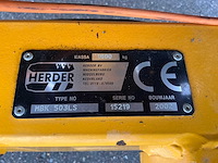 2002 case ih cs110 vierwielaangedreven landbouwtractor met herder mbk503ls maaiarm - afbeelding 16 van  68