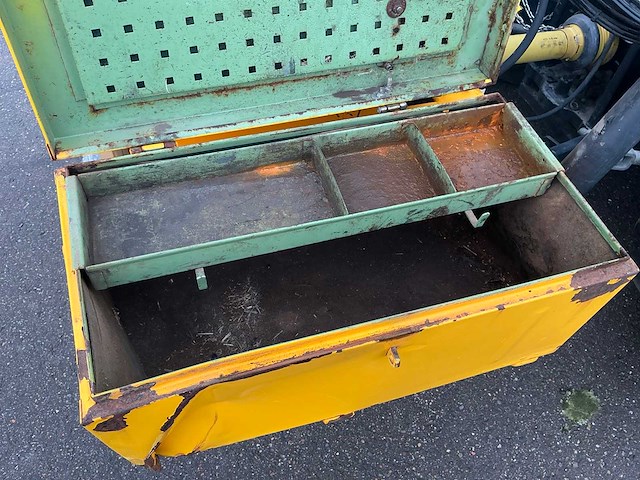 2002 case ih cs110 vierwielaangedreven landbouwtractor met herder mbk503ls maaiarm - afbeelding 17 van  68