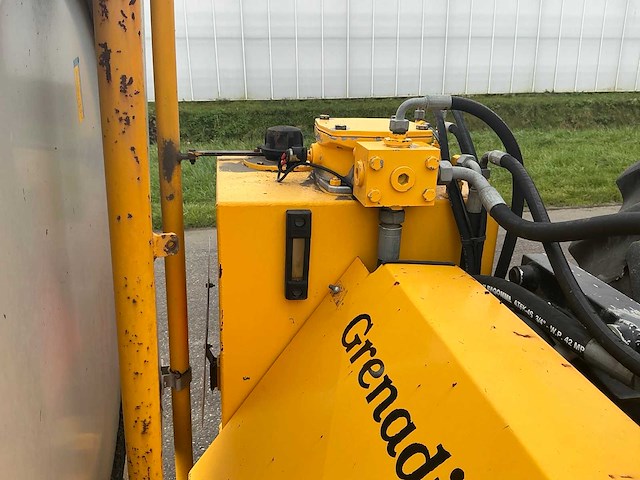 2002 case ih cs110 vierwielaangedreven landbouwtractor met herder mbk503ls maaiarm - afbeelding 20 van  68