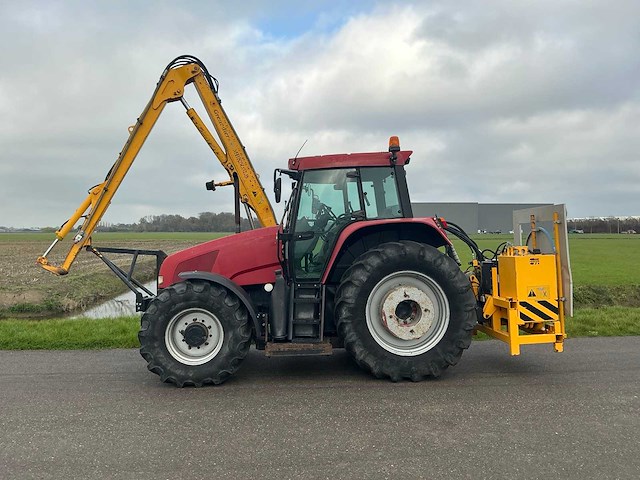 2002 case ih cs110 vierwielaangedreven landbouwtractor met herder mbk503ls maaiarm - afbeelding 12 van  68