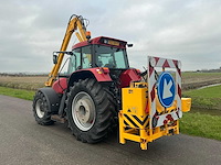 2002 case ih cs110 vierwielaangedreven landbouwtractor met herder mbk503ls maaiarm - afbeelding 23 van  68
