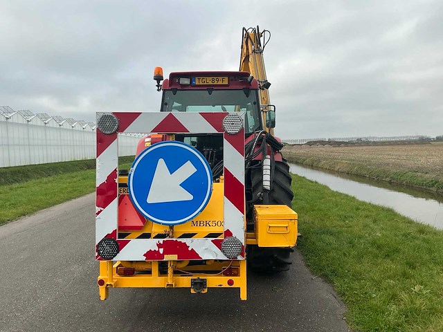 2002 case ih cs110 vierwielaangedreven landbouwtractor met herder mbk503ls maaiarm - afbeelding 34 van  68