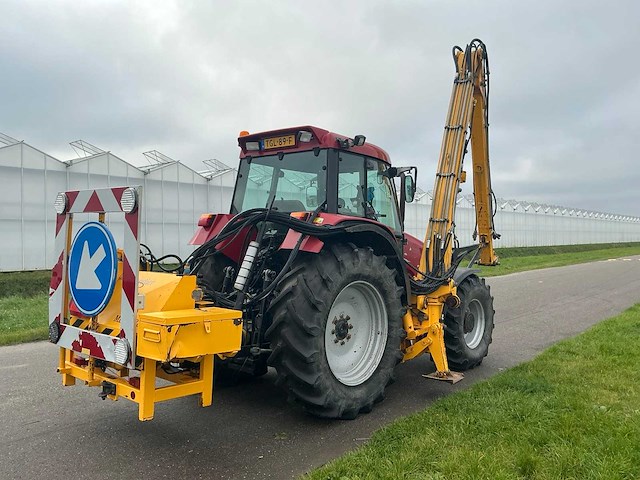 2002 case ih cs110 vierwielaangedreven landbouwtractor met herder mbk503ls maaiarm - afbeelding 45 van  68