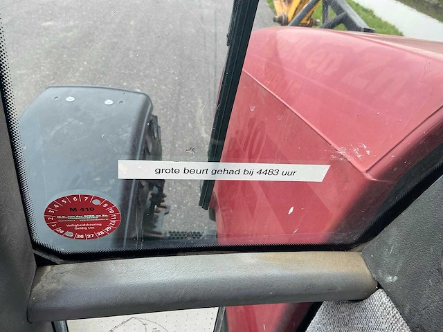 2002 case ih cs110 vierwielaangedreven landbouwtractor met herder mbk503ls maaiarm - afbeelding 58 van  68